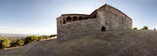 Panoramautsikt över Tentudia kloster — Stockfoto