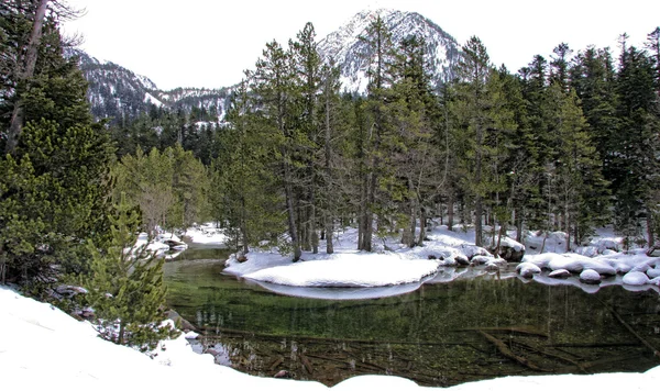 Kristályos holtág trekking útvonal — Stock Fotó