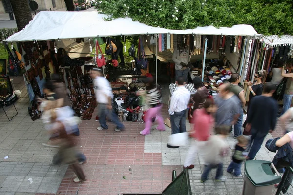 Mercado de rua womad — Fotografia de Stock