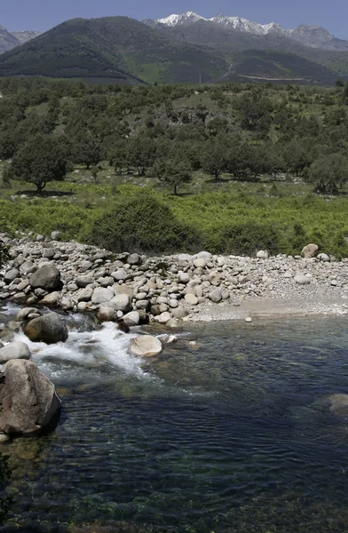 Alardos ravine in Madrigal de la Vera Stock Picture