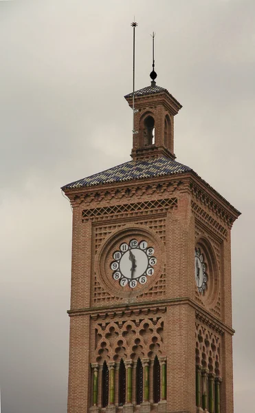 Spoorlijn Clock Tower — Stockfoto
