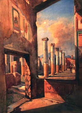 Casa dei Capitelli colorati Pompeii