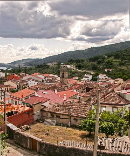 Banos de Montemayor village, Extremadura, Spain — Stock Photo, Image