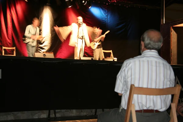 Spanish singer-songwriter Pablo Guerrero performance — Stock Photo, Image