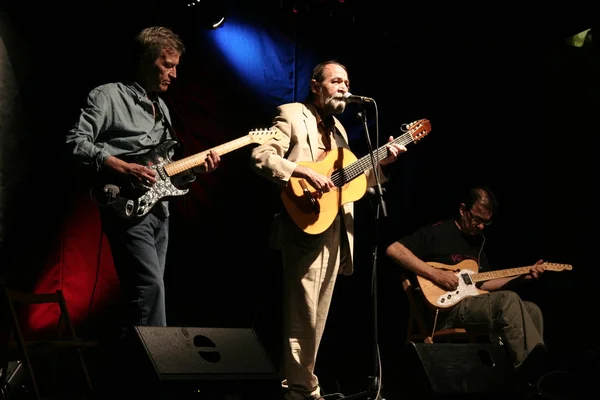 Spanish singer-songwriter Pablo Guerrero performance — Stock Photo, Image