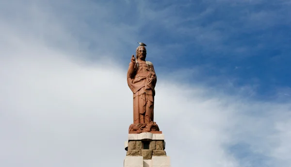 Estatua de Jesús en Tarifa — Foto de Stock