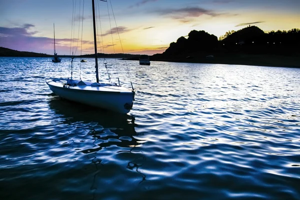 Boarding Pontons von Alange Reservoir, Spanien — Stockfoto