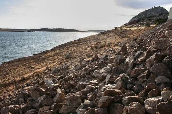 アランヘの貯蔵所の石の海岸風景 — ストック写真