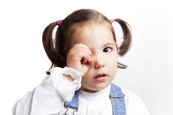 Portret van spelen met noten — Stockfoto