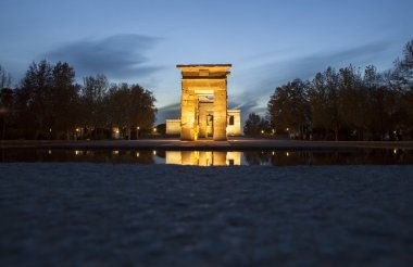Alacakaranlıkta Debod Tapınağı