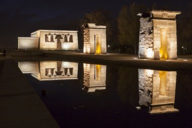 Geceleri Debod Tapınağı