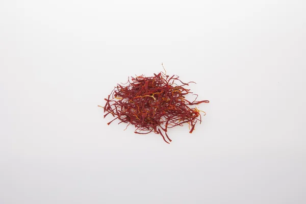 Handful of Spanish Saffron — Stock Photo, Image