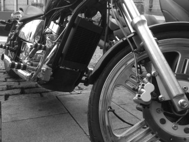 parlak chooper motosiklet motoru