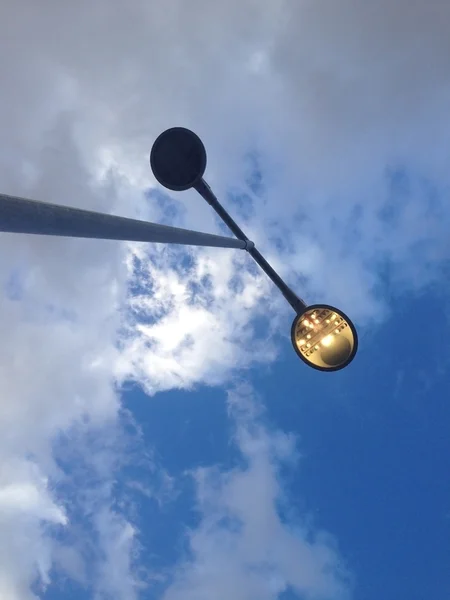 Modern led street light — Stok fotoğraf