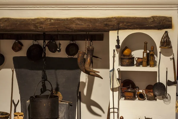 Old country kitchen, Spain — Stock Photo, Image