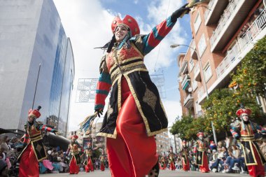 Badajoz karnaval 2016. Topluluğu geçit töreni
