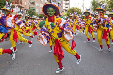 Badajoz karnaval 2016. Topluluğu geçit töreni
