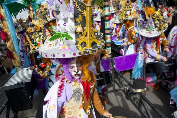 Carnaval de Badajoz 2016. Desfile de grupos — Fotografia de Stock