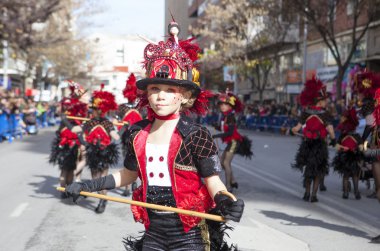 Badajoz karnaval 2016. Topluluğu geçit töreni