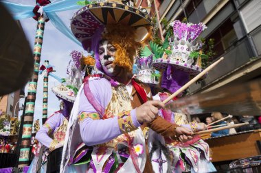 Badajoz karnaval 2016. Topluluğu geçit töreni