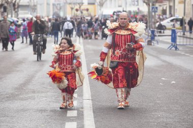 Badajoz karnaval 2016. Sardalya sonra geçit töreni