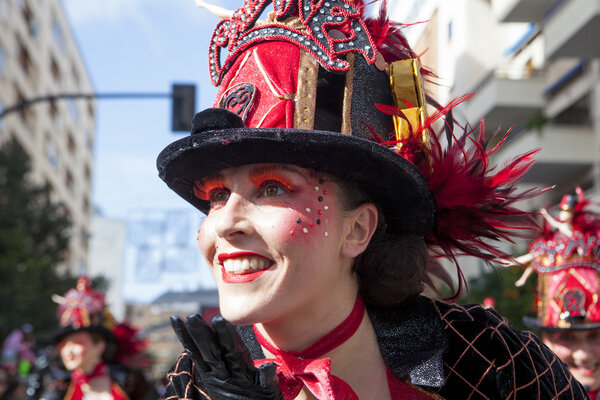 Карнавал Бадахос 2016. Парад труппы
