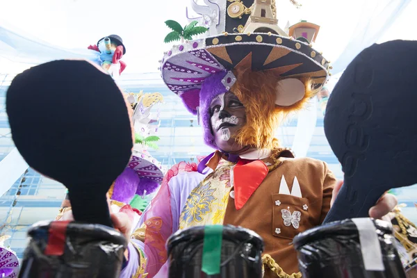 Carnaval de Badajoz 2016. Desfile de la troupe —  Fotos de Stock