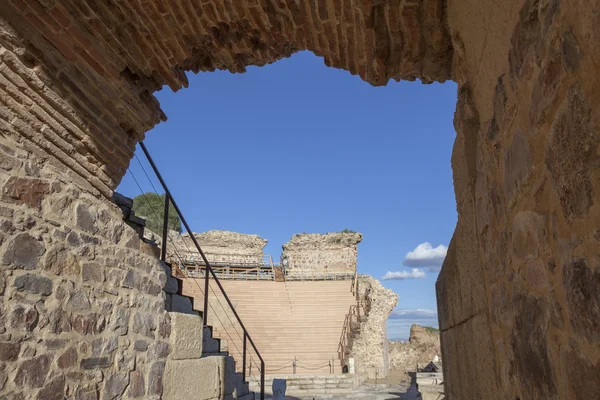 Teatro romano de Medellín, España. Entrada. — Foto de Stock