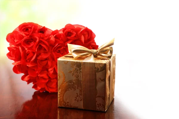 Gift for Valentine's Day Royalty Free Stock Photos