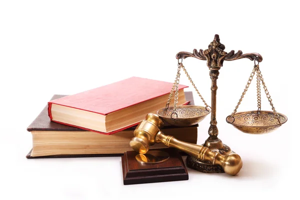 Legal attributes and symbols — Stock Photo, Image