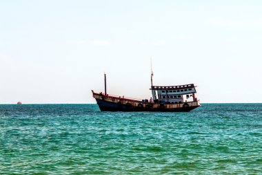 Tayland Koh Samet eski gemi