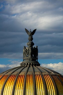 Mexico city Palacio Del Belles Artes heykel üst dikey Güzel Sanatlar Müzesi