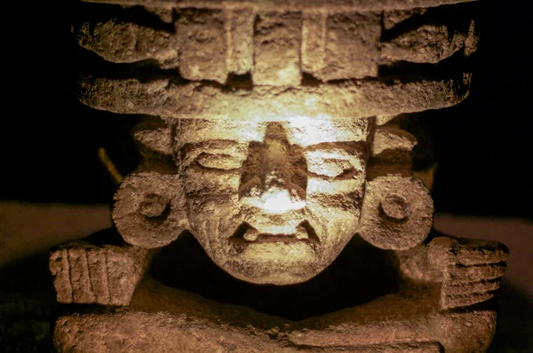 Ídolo de pedra de Teotihuakan — Fotografia de Stock