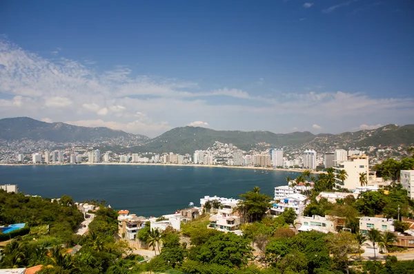 Acapulco otel Körfez plajlar dağlar ağaçlar guerrero Meksika Paz