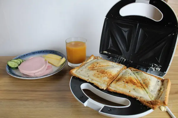 Cooking Sandwich Sandwich Avtrak Snack — Stock Photo, Image