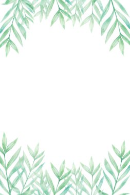 suluboya yaprakları beyaz arkaplan tebrik kartı davetinde