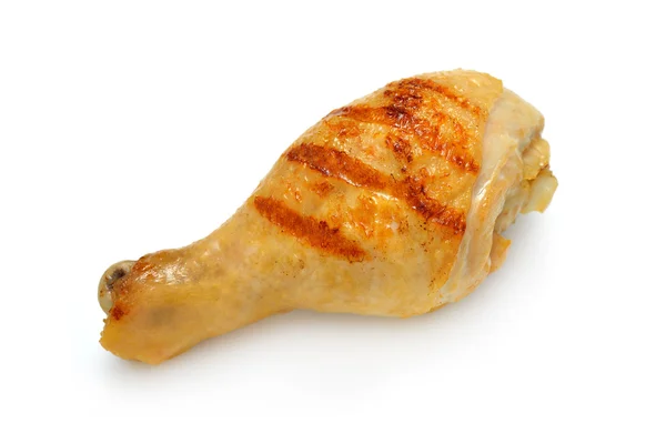 Pierna de pollo a la parrilla — Foto de Stock