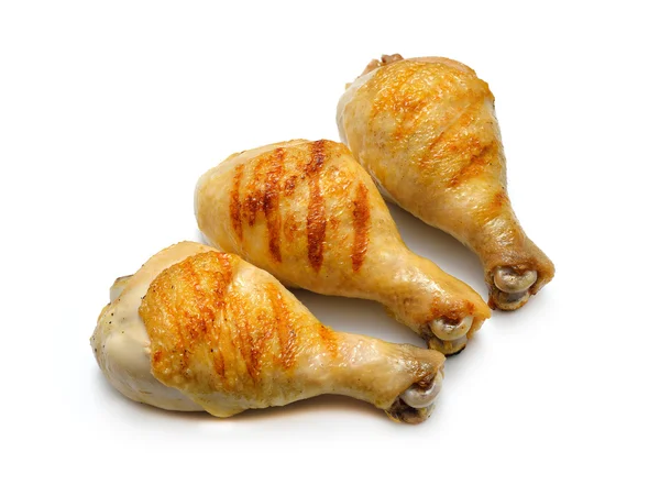 Grilovaná kuřecí stehna — Stock fotografie