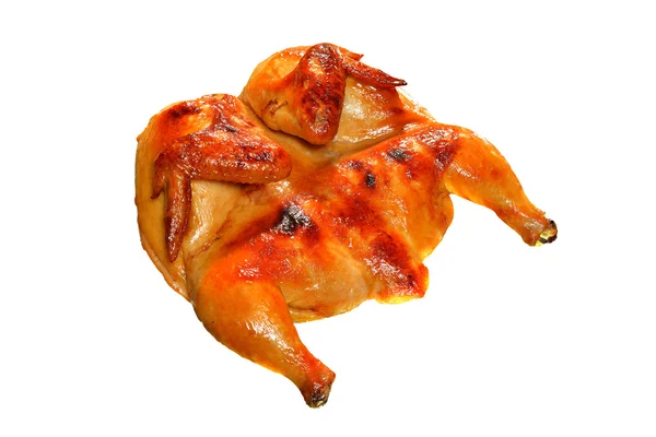 Pollo intero arrosto — Foto Stock