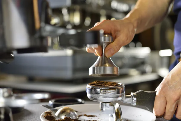 Making coffee — Stock Photo, Image