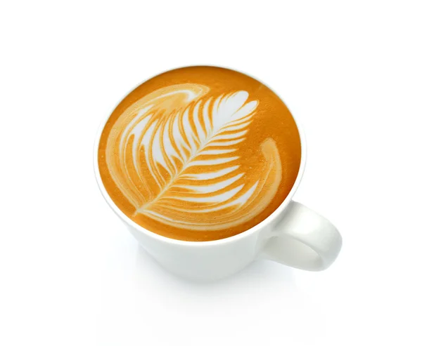 Kopje koffie Latte — Stockfoto