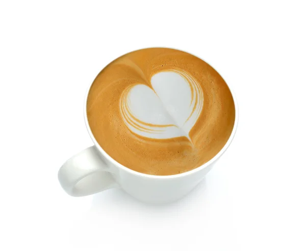 Cup of coffee latte — Stock Photo, Image