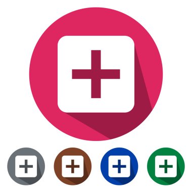 Düz simgeler toplama simgesi