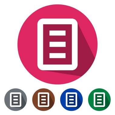 Düz kutsal kişilerin resmi metin belgeleri