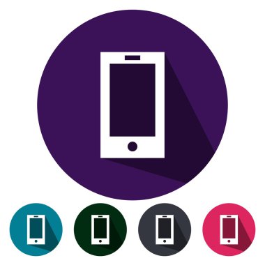 simgeler düz cep telefonu