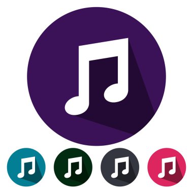 simgeler düz müzik quaver