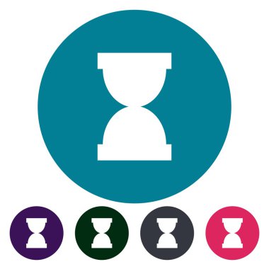 simgeler düz kum saati