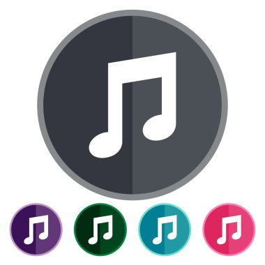 simgeler düz müzik quaver