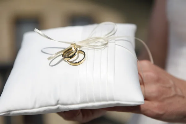 Anillos de boda — Foto de Stock