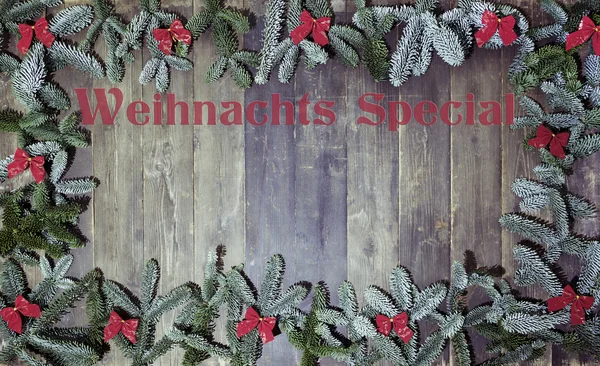 Wood background weihnachtsspecial — Stock Photo, Image